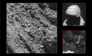 “菲莱”号被卡在距太阳数亿公里之外的彗星悬崖下