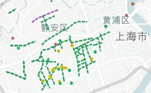 地图湃 | 秋日漫步：沪上林荫道分布地图