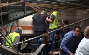 美一火车在新泽西车站发生撞车事故，可能有超过100人受伤