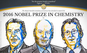 诺贝尔化学奖揭晓，美法荷三国科学家因“最小机器”获奖