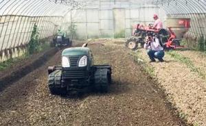 “铁胆火车侠”开进上海蔬菜大棚，会干各种农活还可以遥控