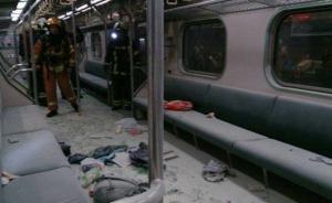 台铁列车爆炸次日一火车站月台现可疑物，警方封锁现场