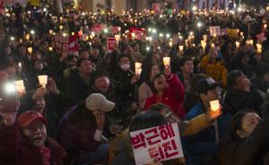 韩民众将举行第五轮烛光集会要朴槿惠下台，约200万人参加