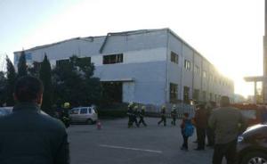 洛阳一石化设备公司发生爆炸致1死5伤，对面学校玻璃被震碎