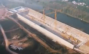 视频｜航拍原比例"新泰坦尼克号"，四川企业花10亿建造