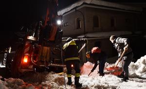 意大利雪崩已找到3名遇难者，被埋酒店内仍有30多人失踪