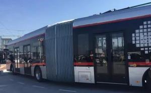 上海延安路中运量公交今起上路调试，年初五正式载客试运行