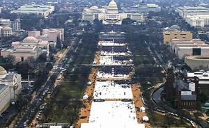 白宫不满观礼人数少报，美媒有图有数据：真没那么多人