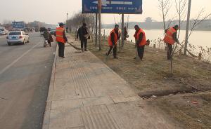 邯郸在创5A景区问题被曝光后，遍地垃圾违规摊位半天清理完