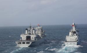 海军南海舰队远海训练编队完成南海训练，下步将进入东印度洋