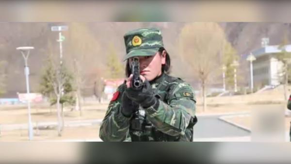 西藏武警公号揭秘神秘的高原女子特警队