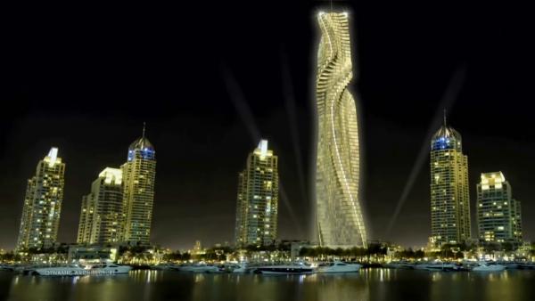 迪拜将建旋转式酒店：楼层可单独旋转