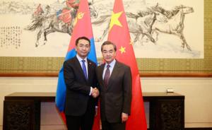 蒙古外长：坚定奉行一个中国政策，西藏问题属中国内政