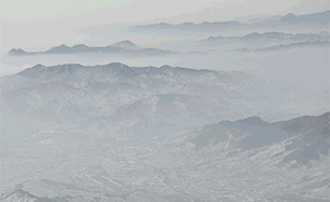城事｜“认真”的春雪“画”了一幅340万平方公里的画