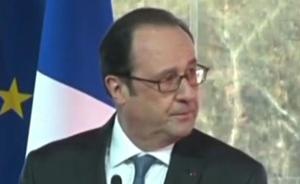 法国总统讲话现场，特警枪支走火伤两人
