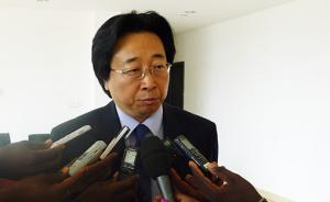 61岁中国驻几内亚比绍大使王华辞行拜会瓦斯总统
