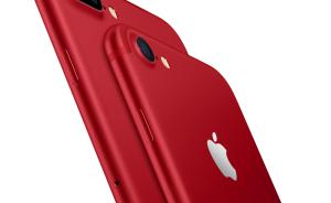 不只是姨妈红！苹果卖红色版iPhone7，将捐款防艾基金