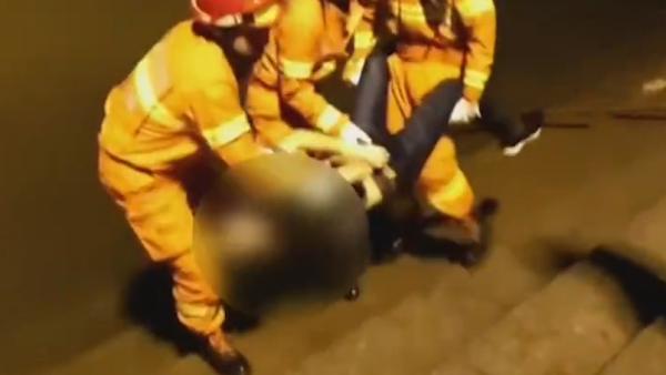 高校学生情侣落水1人溺亡,各方救援