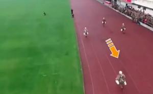 上海消防“励志哥”放自拍视频，他将要参加田径钻石联赛