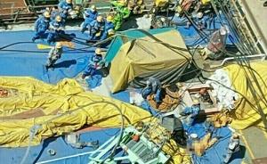 韩国三星重工一造船厂起重机发生倒塌，已致5死18伤