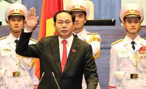 越南国家主席陈大光专机抵达北京，将出席一带一路高峰论坛