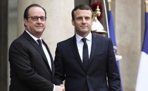 法国新任总统马克龙正式入主爱丽舍宫，巴黎警察严防保安全