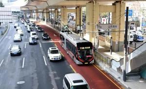 上海中运量71路早高峰平均车速17.9公里，客运量达预期