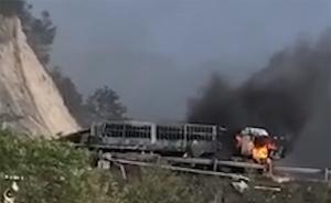 河北涞源罐车爆炸事故12人死亡