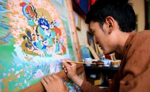 砥砺奋进的五年｜带你走进不一样的西藏：画笔中最美的线