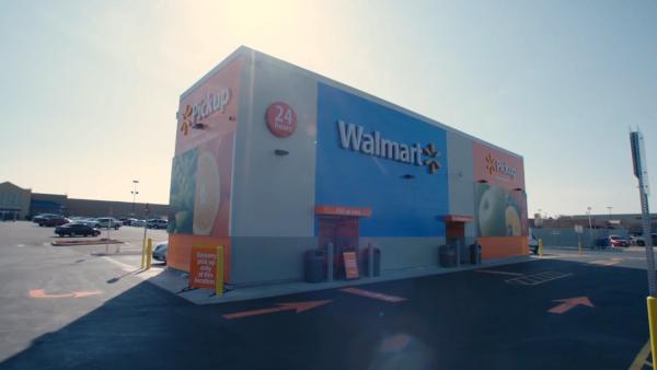 沃尔玛推巨型自动售货亭，60秒可提货