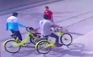 朝阳警方回应“争共享单车男子碾轧男童”：两名嫌犯已被刑拘
