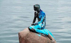 丹麦标志性景点“小美人鱼”再被泼漆，数周内两次遭破坏
