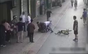 飞身扑倒!55岁便衣民警制服盗窃男子