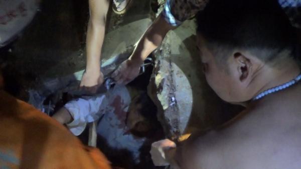 江西修水生死救援：山体滑坡4人被埋