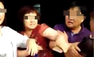江苏沛县“殴打女店员致流产”涉事官员被停职，打人者被刑拘