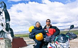 四川乐山84岁老太和儿子骑摩托去西藏，嫌海拔五千米不够高