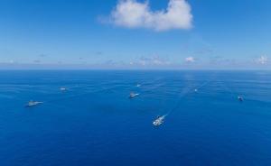 台媒：辽宁舰穿台湾海峡时，台军举行海空联合操演