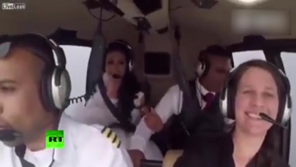 巴西新娘直升机坠亡视频流出：惨不忍睹