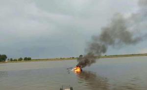 黑龙江齐齐哈尔一架通航直升机坠入嫩江，机上3人游泳逃生