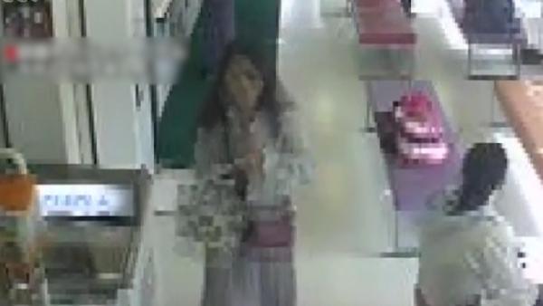 在日失踪女生最新画面:曾在商店买面包