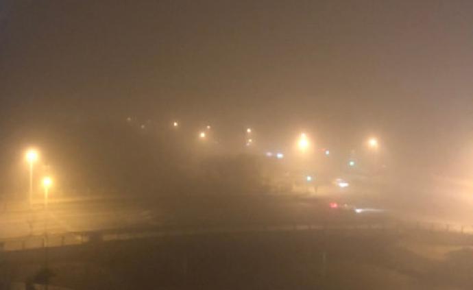 上海今晚发布大雾黄色预警，能见度小于500米