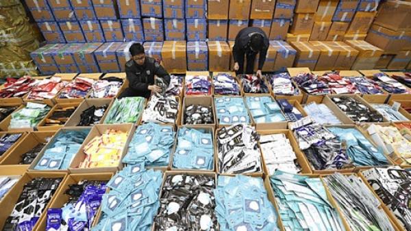 韩国截获70万只口罩，价值超14亿韩元