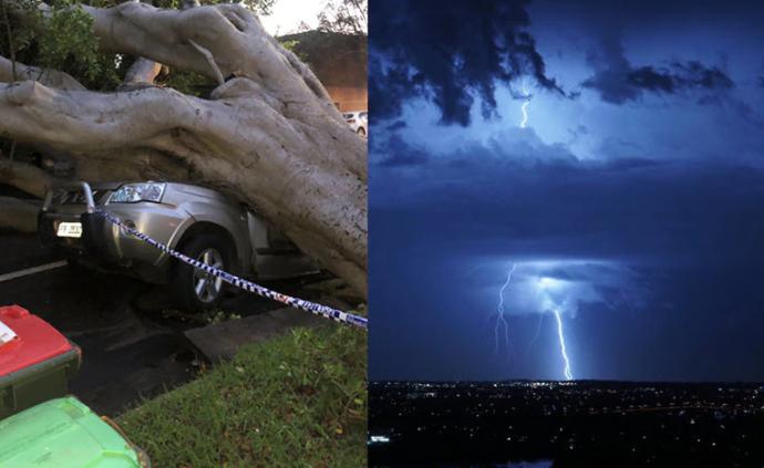 连遇天灾，澳洲一天内遭80万道闪电袭击