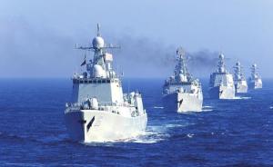 中国海军舰艇编队今晨通过对马海峡进入日本海