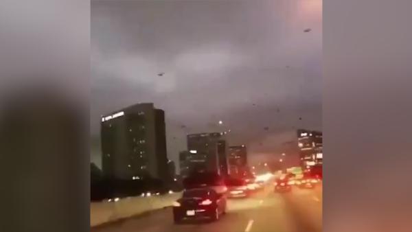 泉州网警辟谣“震前异象”画面拍自美国
