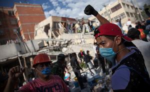 墨西哥地震丨5名台胞被困后，我使馆外交官赶到现场敦促搜救