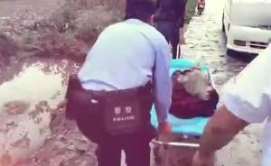 90岁老人摔断腿，警民联合齐相助