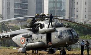 外媒：印军方直升机在中印边境附近坠毁，机上7人全部身亡