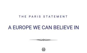 欧洲保守派知识分子巴黎发表声明《一个我们能够信靠的欧洲》