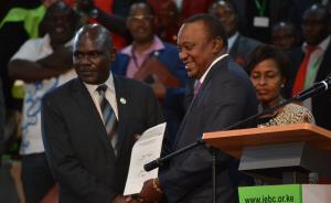 肯尼亚公布总统选举计票结果：现任总统肯雅塔成功获得连任
